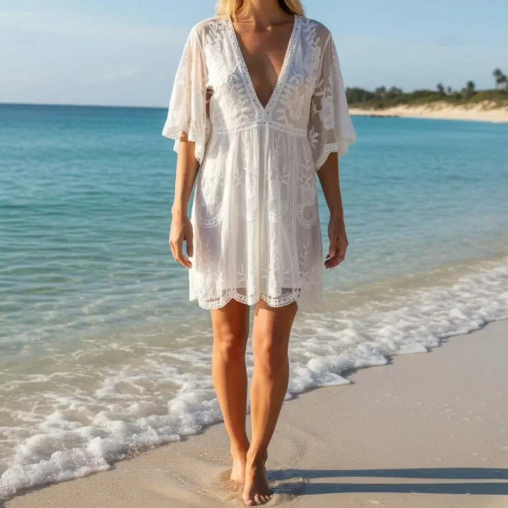 No Brand white lace